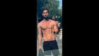 workout at home to get a lean body bodybuilding calisthenics workoutmotivation gym reels [upl. by Lusa771]