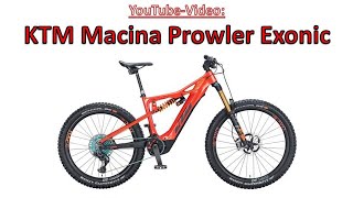 KTM Macina Prowler Exonic CarbonEFully  Vorstellung [upl. by Assirec]