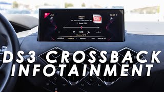 DS3 Crossback  Focus Sistema Infotainment ENG SUBS [upl. by Wulfe]