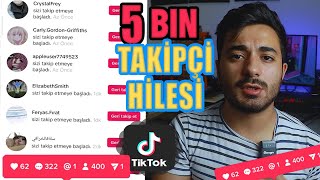 Tiktok 5 Bin Takipçi Kazanma Hilesi  TİKTOK TAKİPÇİ ARTTIRMA HİLESİ 2023 [upl. by Lleon]