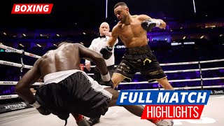 FIGHT HIGHLIGHTS VIDDAL RILEY VS MIKAEL LAWAL  KNOCKOUT TODAYS BOXING [upl. by Stinson]