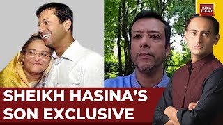 Sajeeb Wazed Joy Hasinas Son Talks Exclusively With Rahul Kanwal On News Track  India Today [upl. by Cirdahc999]