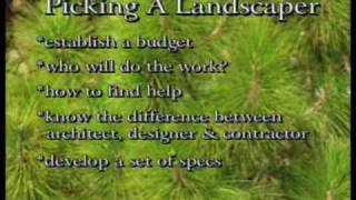 How To Choose A Landscaper [upl. by Anaul48]