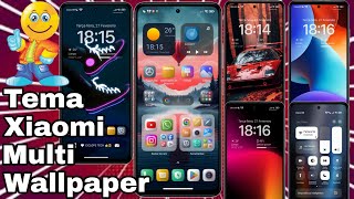 Tema Xiaomi Multi Wallpaper Miui 14 Global Estilo HyperOs CiclopeTech [upl. by Jaco]