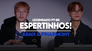 LEGENDADO PTBR Ídolos do Kpop enfrentam crianças⚡ Espertinhos  AB6IX e P1Harmony [upl. by Annaira361]