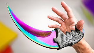 I Learned Karambit Knife Tricks with No Experience [upl. by Neztnaj429]