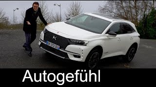 DS7 Crossback FULL REVIEW Performance Line  PluginHybrid driving allnew SUV  Autogefühl [upl. by Alfonse]