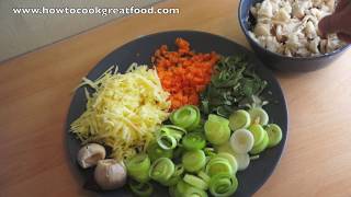 Stuffed Baked Garlic Mushrooms  Easy Stuffed Mushrooms  Vegetarian Mushroom Recipe  Mushrooms [upl. by Everest]