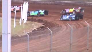 Late Model Heat 1 Langlade County Speedway 102012 [upl. by Rabkin]