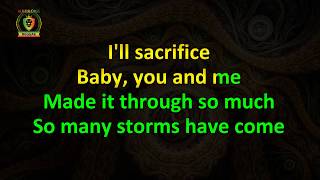 Alaine  Sacrifice Karaoke Version [upl. by Denison66]