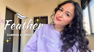 a cover of Feather by Sabrina Carpenter 💌💕✨ [upl. by Idnahk]