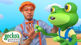 Gecko amp Blippi Song Party Time｜Gecko ft Blippi｜Childrens Music [upl. by Aseiram507]