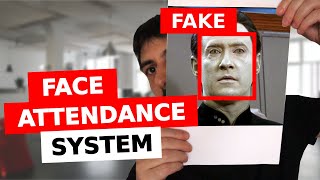 Face recognition  liveness detection Face attendance system [upl. by Reffinnej]