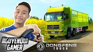 Dùng Xe Tải DONGFENG Chở quotLương Thựcquot Cùng NguyễnQuíGamer  ETS2 [upl. by Aratas]