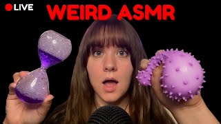 🔴LIVE ASMR  How Weird Can FAST ASMR Triggers Get 😈 [upl. by Bryn]