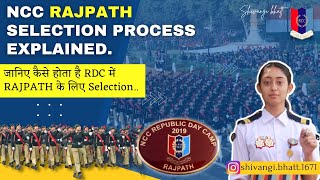 NCC Rajpath Selection Process Explained  Shivangi Bhatt  RDC Rajpath Process [upl. by Ralina]