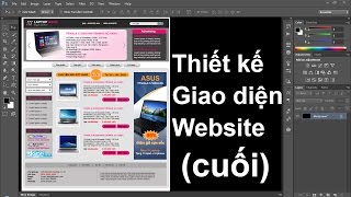 Thiết kế website bằng photoshop phan5 [upl. by Yendis676]