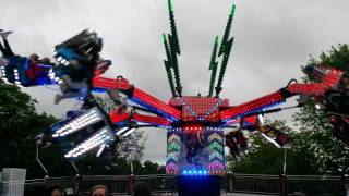 grangemouth gala day zetland park funfair 2016 extreme air raid [upl. by Electra]