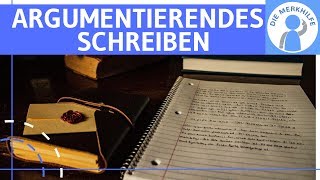 Materialgestütztes Schreiben eines argumentierendes Textes  Kommentar Essay etc verfassen [upl. by Duarte681]