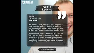 Check out our Stargardts Disease Patient Ayoubs Review regarding his treatment at FıratlıClinic [upl. by Bouzoun601]