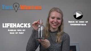 Maak een smerige vaas of fles makkelijk schoon met deze tip [upl. by Miarhpe]