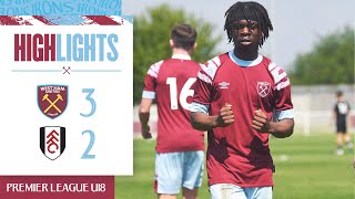 West Ham 32 Fulham  Fawunmi Bags a Late Winner in 5Goal Thriller  U18 Premier League Highlights [upl. by Yetnruoc]