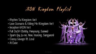 iKON Kingdom Playlist  Live Performance Version [upl. by Eibbil]