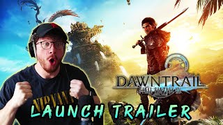 WE ARE SO BACK  Final Fantasy XIV LAUNCH TRAILER  REACTION [upl. by Ran849]