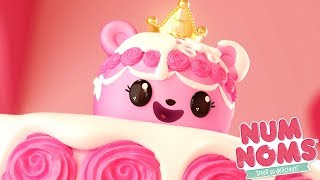 Num Noms  Princess Buttercream Duchess of Cake  Num Noms Snackables  Videos For Kids [upl. by Azitram434]