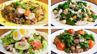 4 Healthy Lunch Ideas To Lose Weight  Easy Healthy Recipes [upl. by Nnylannej]