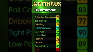 🤯 New Epic LMatthäus 103 DMF 🇩🇪 max level efootballmobile efootballtraining efootball [upl. by Cocks292]