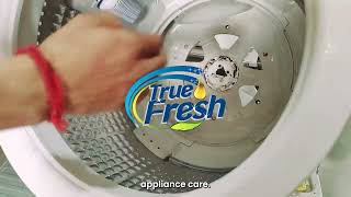 True Fresh Washing Machine Cleaner Tablets in Action – Deep Clean Your Washer [upl. by Ardnoik231]