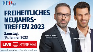 Das große FPÖNeujahrstreffen 2023 [upl. by Irpak201]