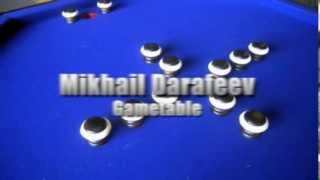 Mikhail Darafeev Gametable Bumper Pool Table Card Table on GovLiquidationcom [upl. by Ennairoc]