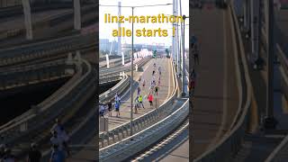 alle starts vom linz marathon 2024🏃🏃‍♀️🏃 [upl. by Tayler]