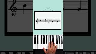 Sight Reading Piano 🤔 🎵 pianotutorial [upl. by Bove]