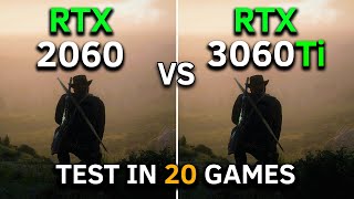 RTX 2060 vs RTX 3060 Ti  Test In 20 Games at 1080p  2024 [upl. by Eltotsira]