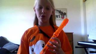 How to Play Hot Cross Buns on Recorder [upl. by Aliac67]