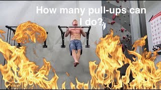 HOW MANY PULLUPS CAN I DO BREAKDOWN VOL 6  VLOG 70 [upl. by Ainedrag]