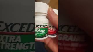 EXCEDRIN EXTRA STRENGTH VS EXCEDRIN MIGRAINE REVIEW MIGRAINE RELIEF [upl. by Yral]