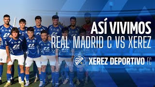 Así fue la visita a Valdebebas Real Madrid C  Xerez Deportivo FC 202425 [upl. by Annahael]