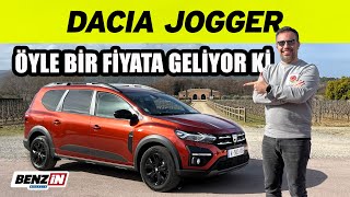 Dacia Jogger test sürüşü 2022  Öyle bir fiyata geliyor ki [upl. by Dolloff343]