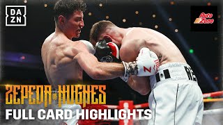 William Zepeda vs Maxi Hughes Full Card Highlights [upl. by Secilu]