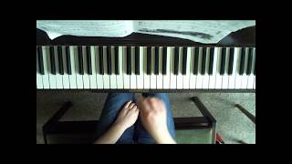 Piano Time Pieces 1 p18 Polly Wolly Doodle Tutorial [upl. by Wyly]