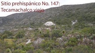 Sitio prehispánico No 147 Tecamachalco viejo Puebla [upl. by Gonick]