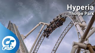 Hyperia offride 4K BRoll 60fps Thorpe Park [upl. by Pincus]