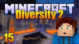 Minecraft Diversity 2 Custom Map Lets Play Part 15 Minecraft v18 MultiGenre Map [upl. by Adraynek612]