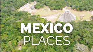 10 Best Places to Visit in Mexico  Travel Video [upl. by Ennadroj]