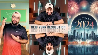 NEW YEAR  2024  New Year Resolutions Reality 😂  Fun Video [upl. by Uzial]