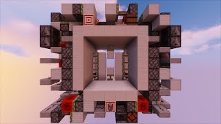 Tutorial The perfect 5x5 Piston Door Fast Compact Sync Seamless [upl. by Gee]